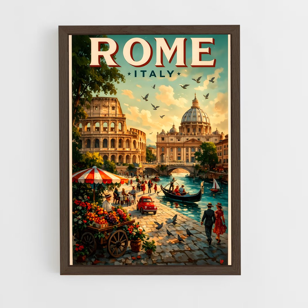 ap-vintage travel-10 cadre Bois foncé