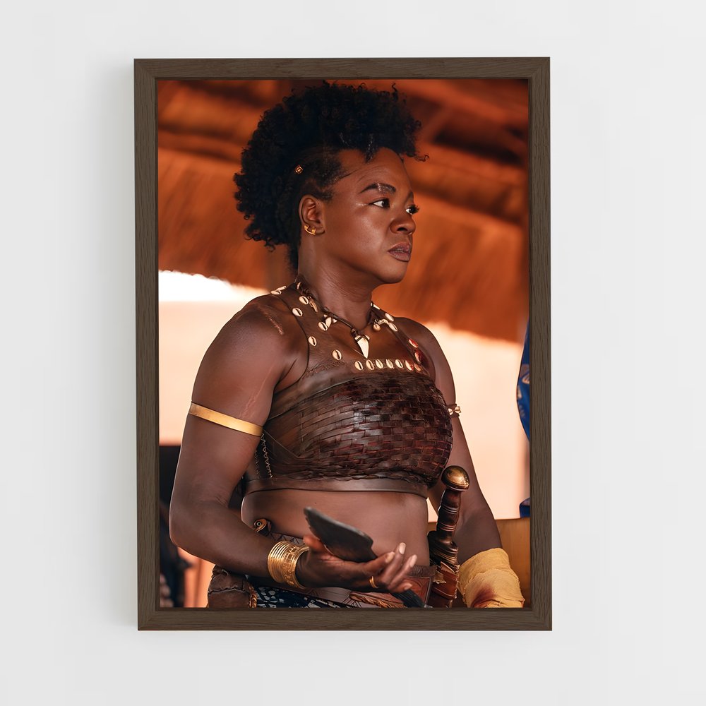 ap-viola davis-11 cadre Bois foncé
