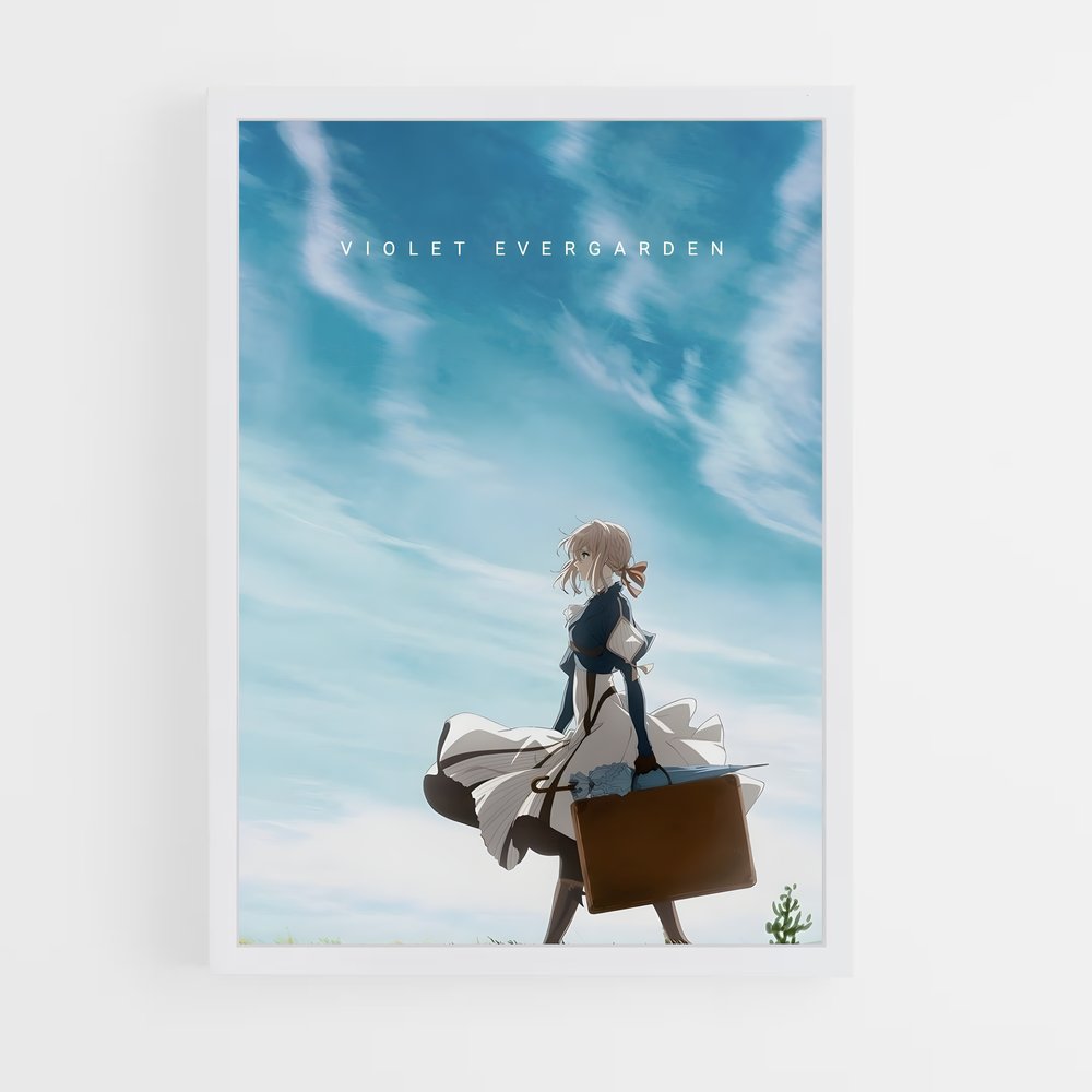 ap-violet evergarden*-2 cadre Blanc