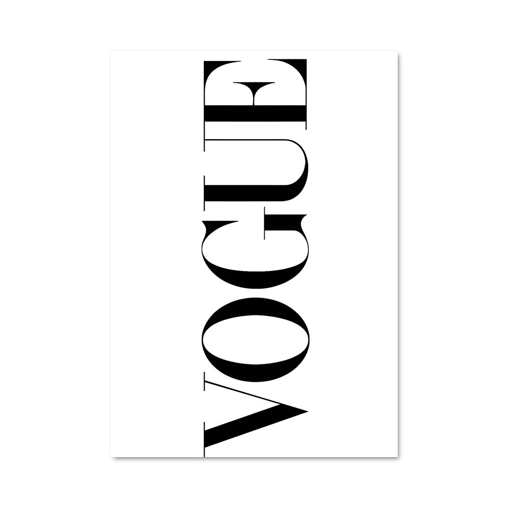 Poster Vogue Noir
