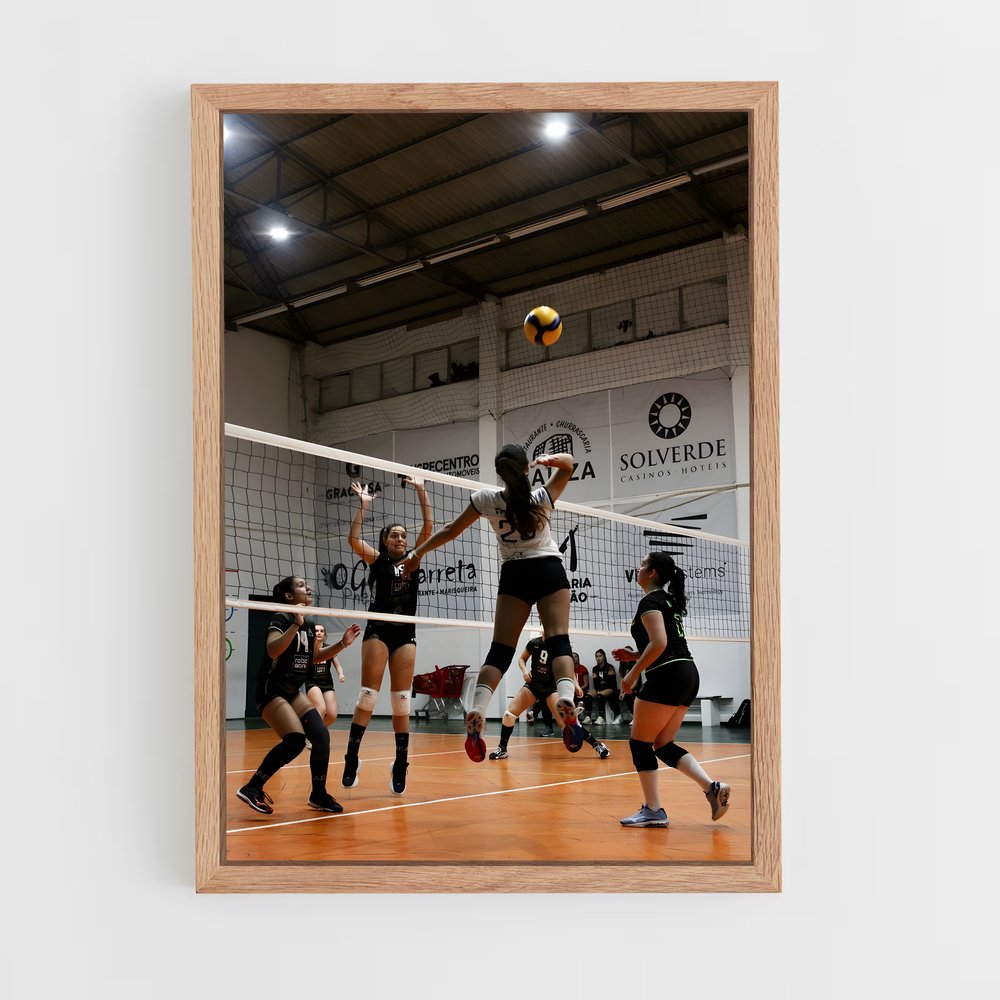 ap-volleyball-6 cadre Bois clair