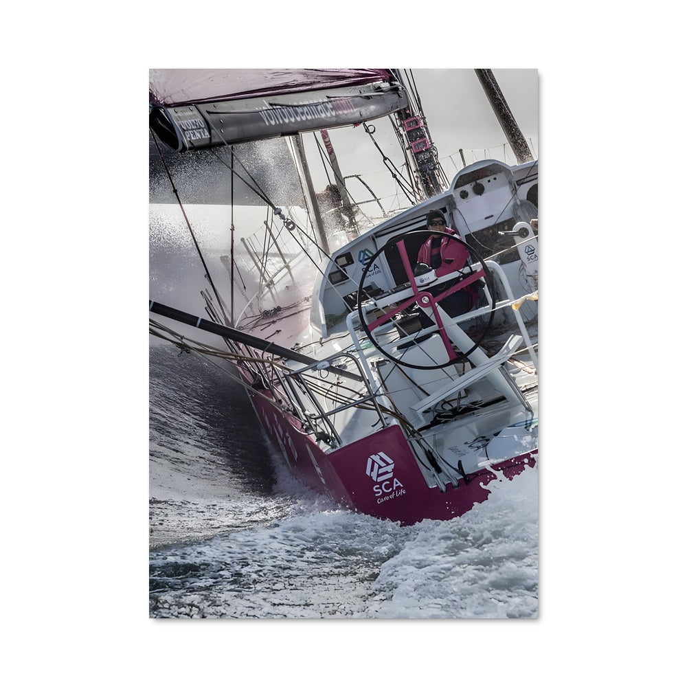 Poster La Course des Vagues