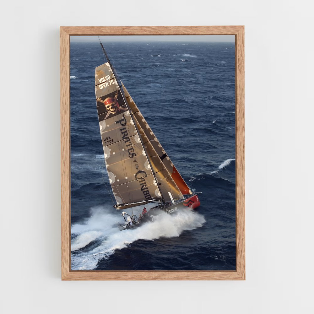 ap-volvo ocean race sailing-7 cadre Bois clair