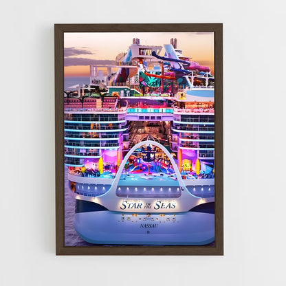 ap-voyager of the seas-2 cadre Bois foncé