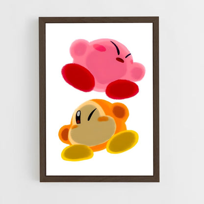 ap-waddle dee-1 cadre Bois foncé