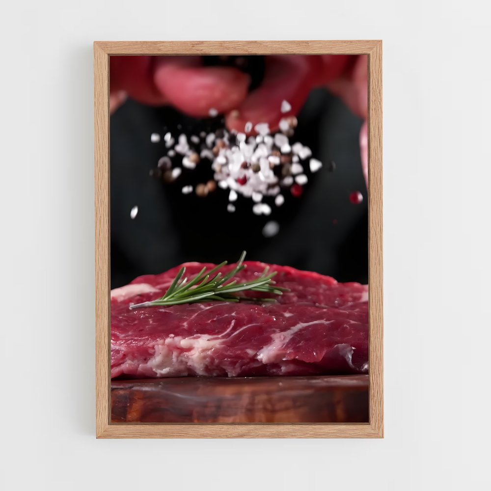 ap-wagyu-1 cadre Bois clair