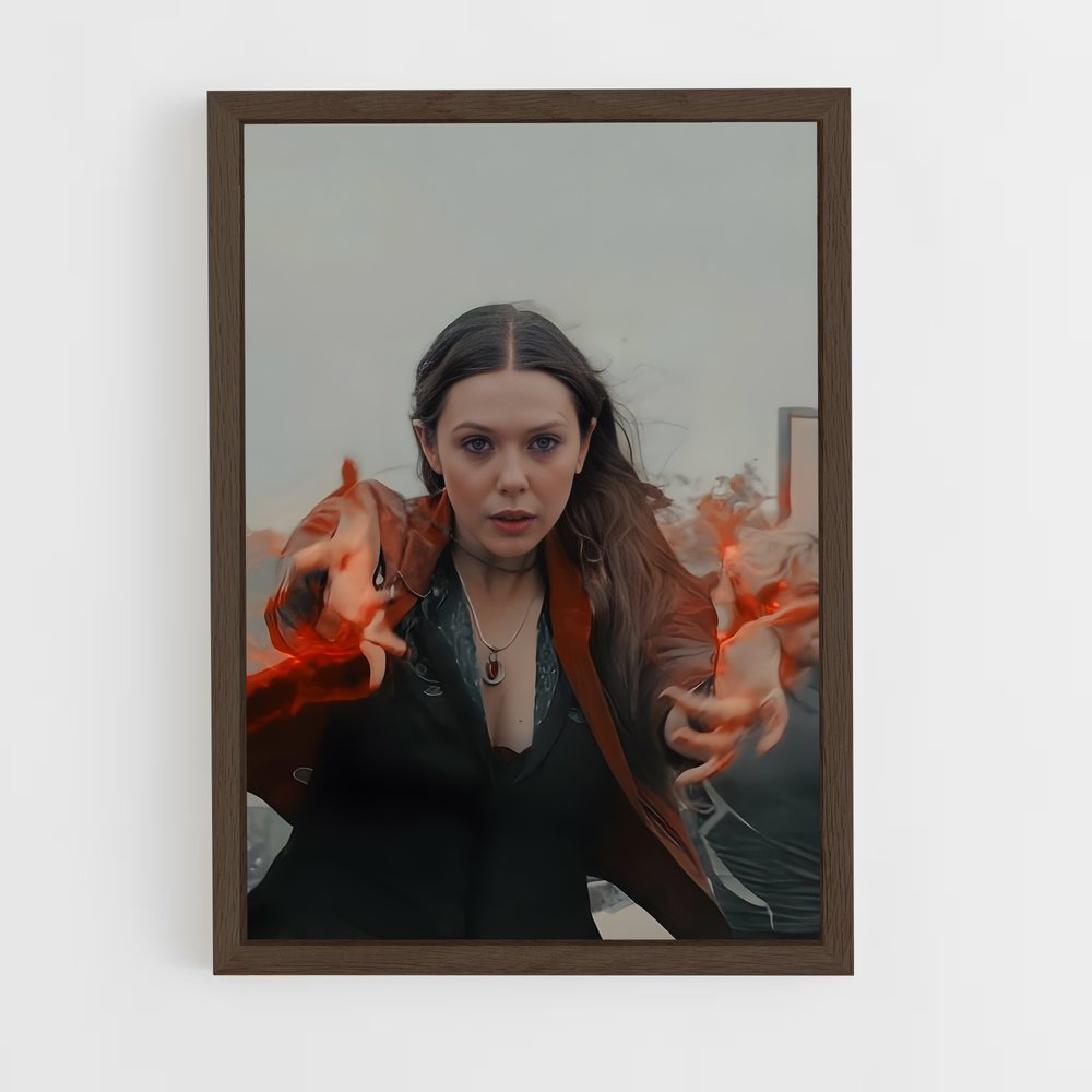 ap-wanda maximoff-3 cadre Bois foncé