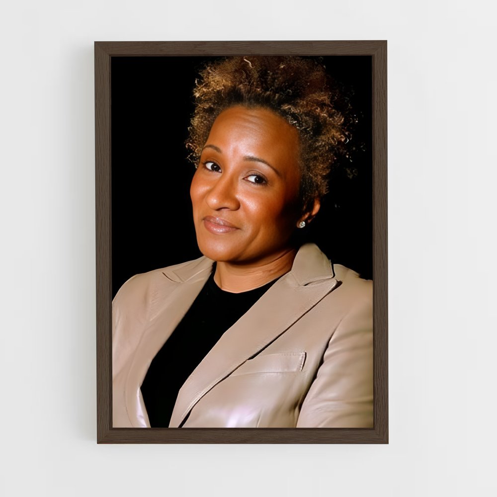ap-wanda sykes-7 cadre Bois foncé