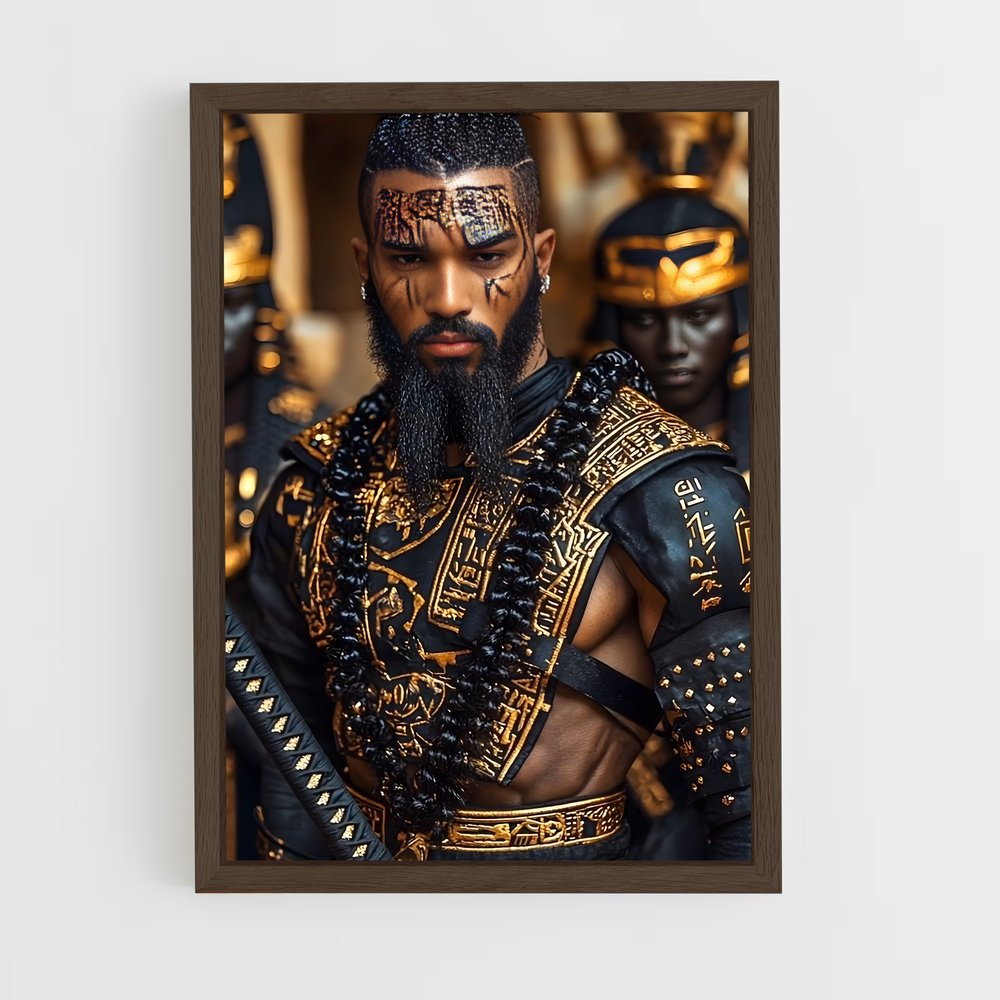ap-warriors-1 cadre Bois foncé