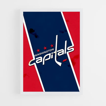 ap-washington capitals-3 cadre Blanc