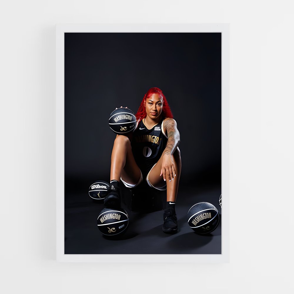 ap-washington mystics-1 cadre Blanc