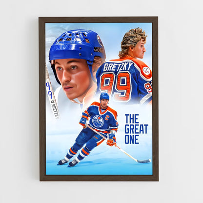 ap-wayne gretzky-5 cadre Bois foncé