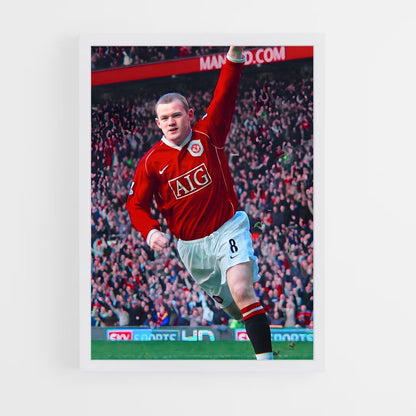 ap-wayne rooney-6 cadre Blanc