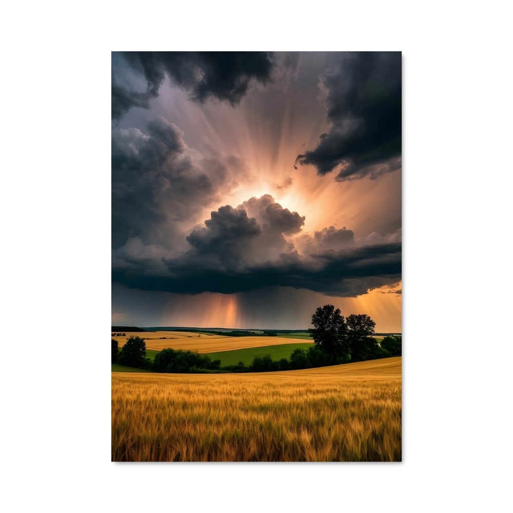 Poster Tempête sur le Blé