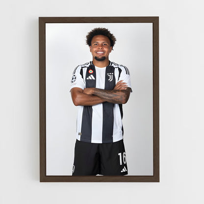 ap-weston mckennie-10 cadre Bois foncé