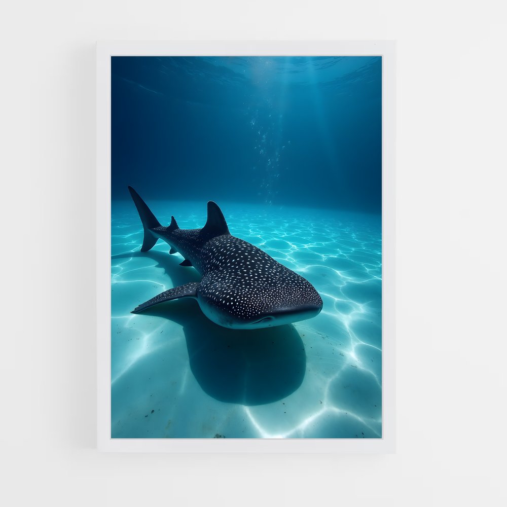 ap-whale shark-2 cadre Blanc