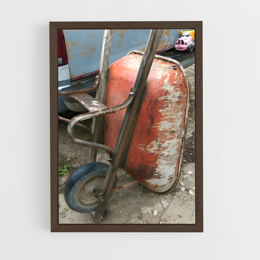 ap-wheelbarrow-6 cadre Bois foncé