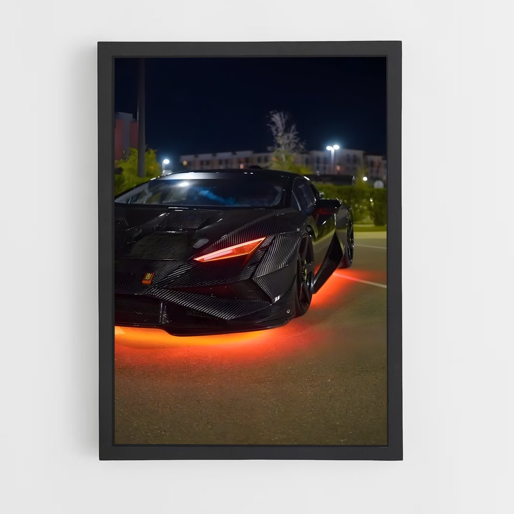 ap-when lambo-11 cadre Noir