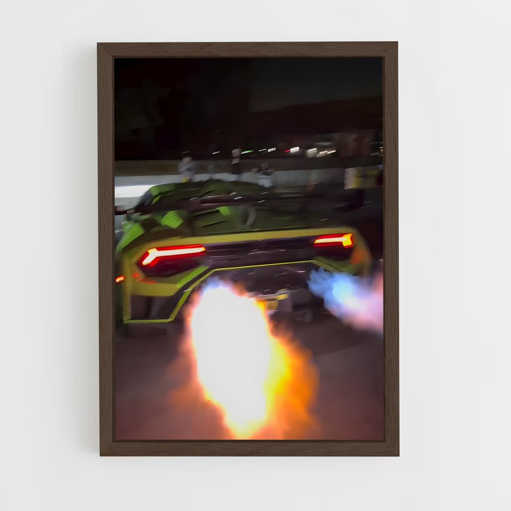 ap-when lambo-12 cadre Bois foncé