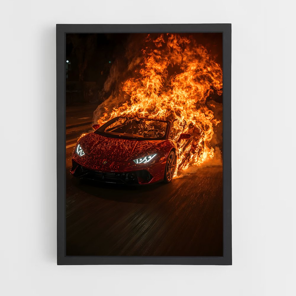 ap-when lambo-4 cadre Noir