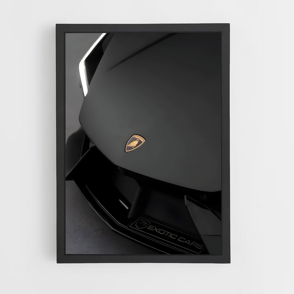 ap-when lambo-8 cadre Noir