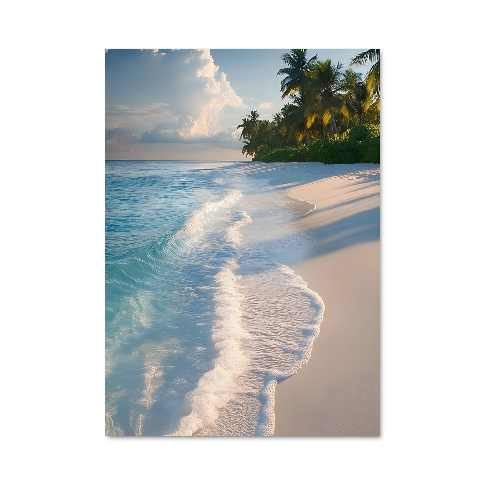 Poster White sand beach 94503