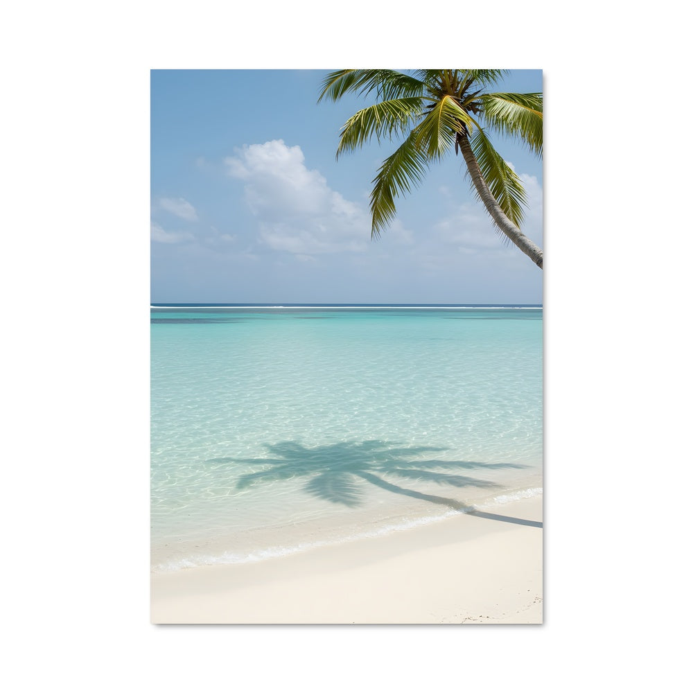 Poster White sand beach 94506