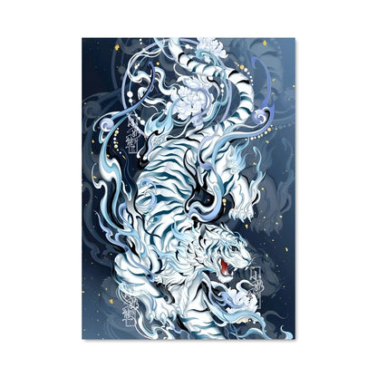 Poster Dragon de la Neige