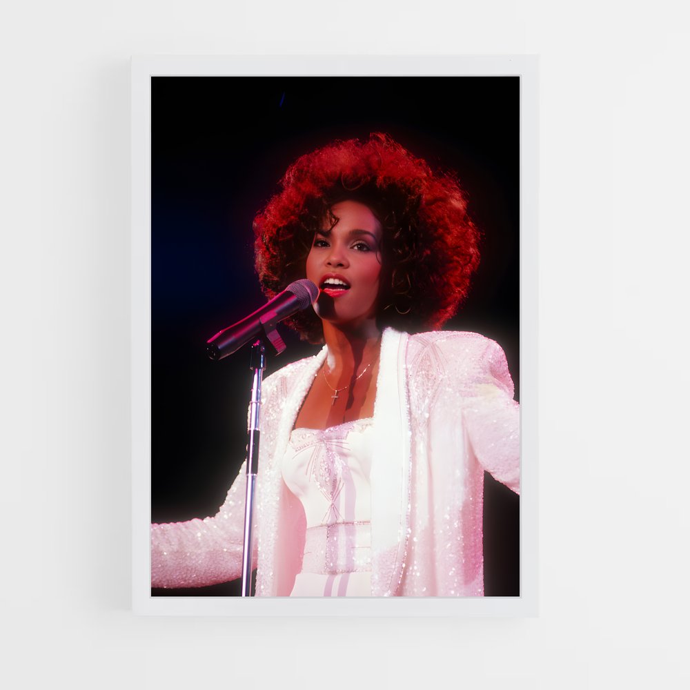 ap-whitney houston-12 cadre Blanc