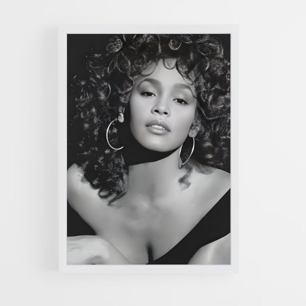 ap-whitney houston-7 cadre Blanc