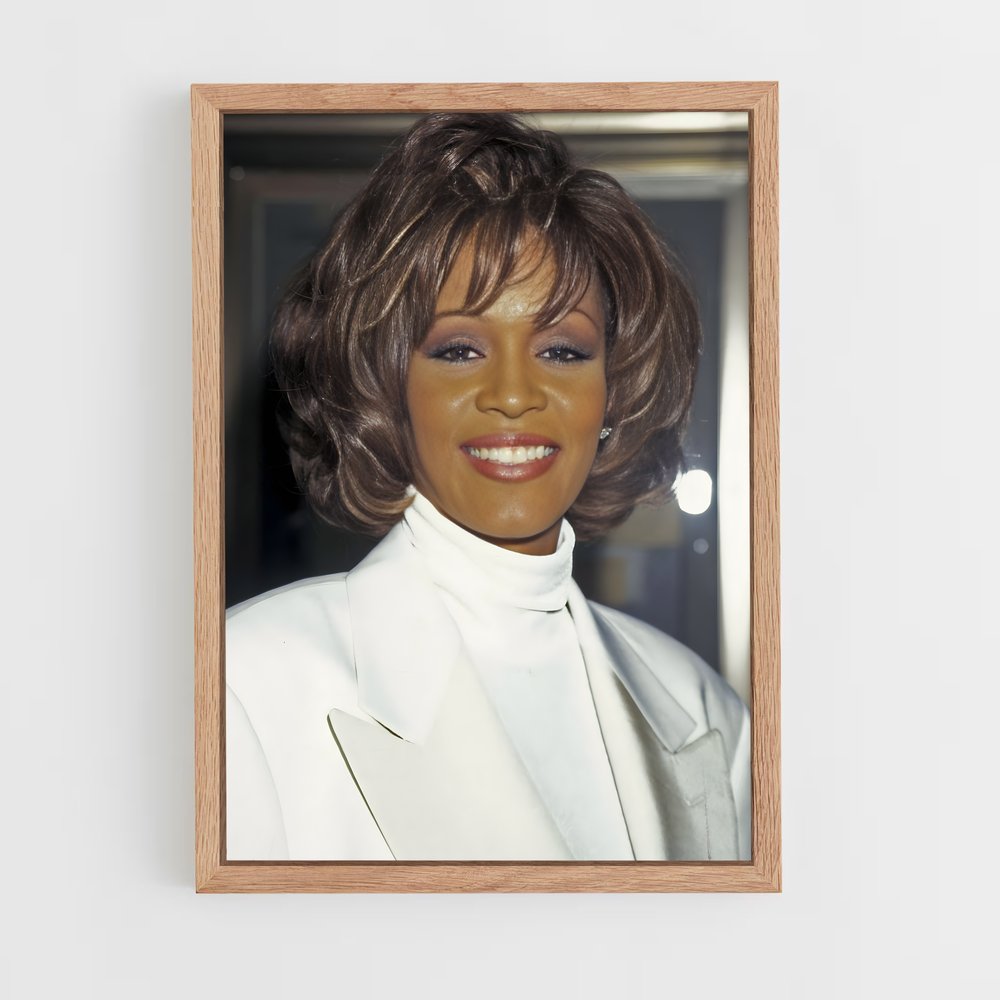 ap-whitney houston-9 cadre Bois clair