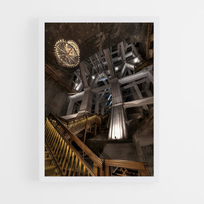 ap-wieliczka salt mine-1 cadre Blanc