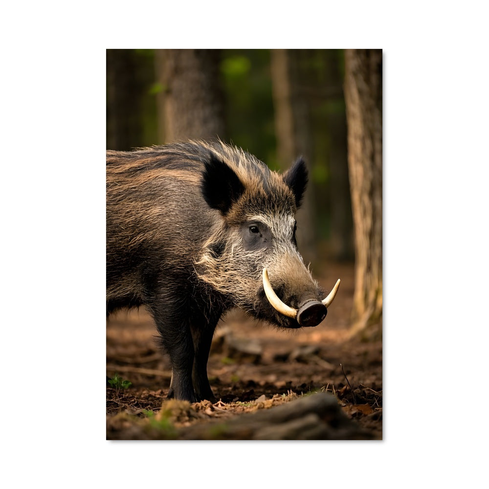 Poster Wild boar 84599