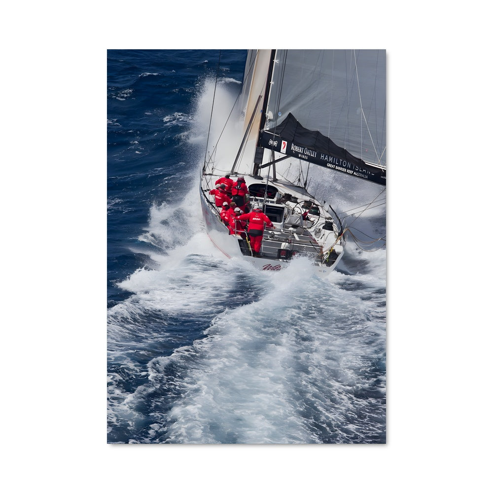 Poster Vagues Sauvages