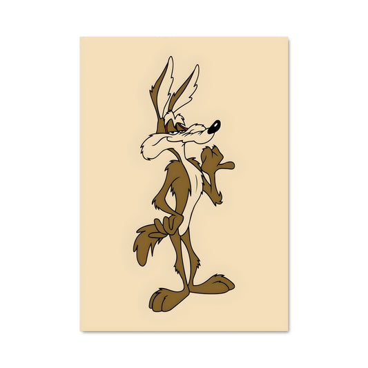 Poster Wile E. Coyote en Folie