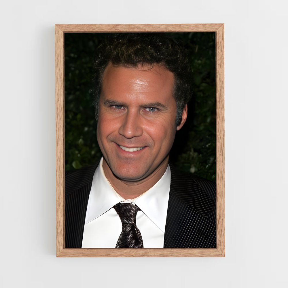 ap-will ferrell-3 cadre Bois clair