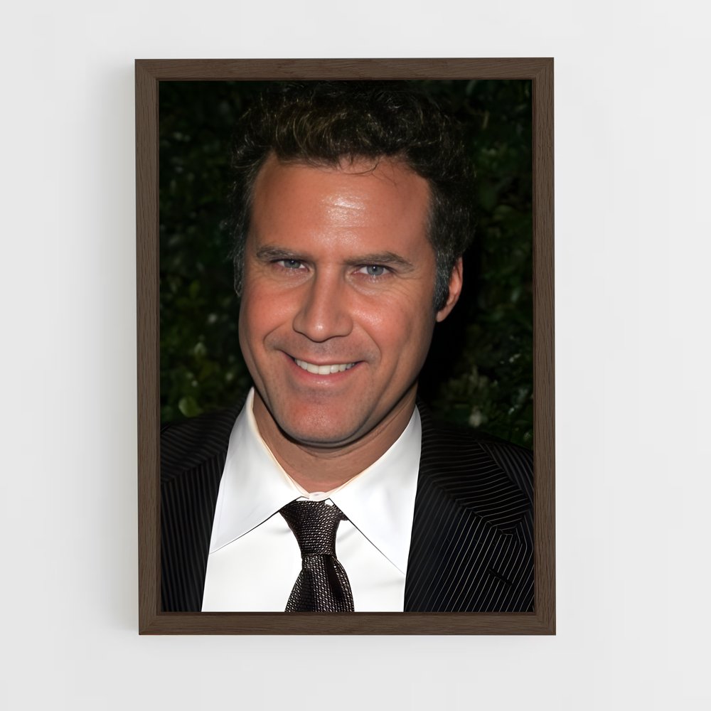 ap-will ferrell-3 cadre Bois foncé