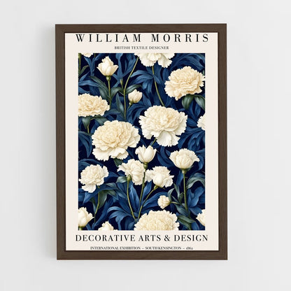 ap-william morris patterns-3 cadre Bois foncé