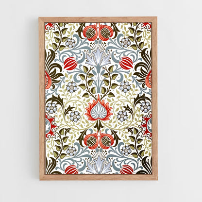 ap-william morris patterns-8 cadre Bois clair