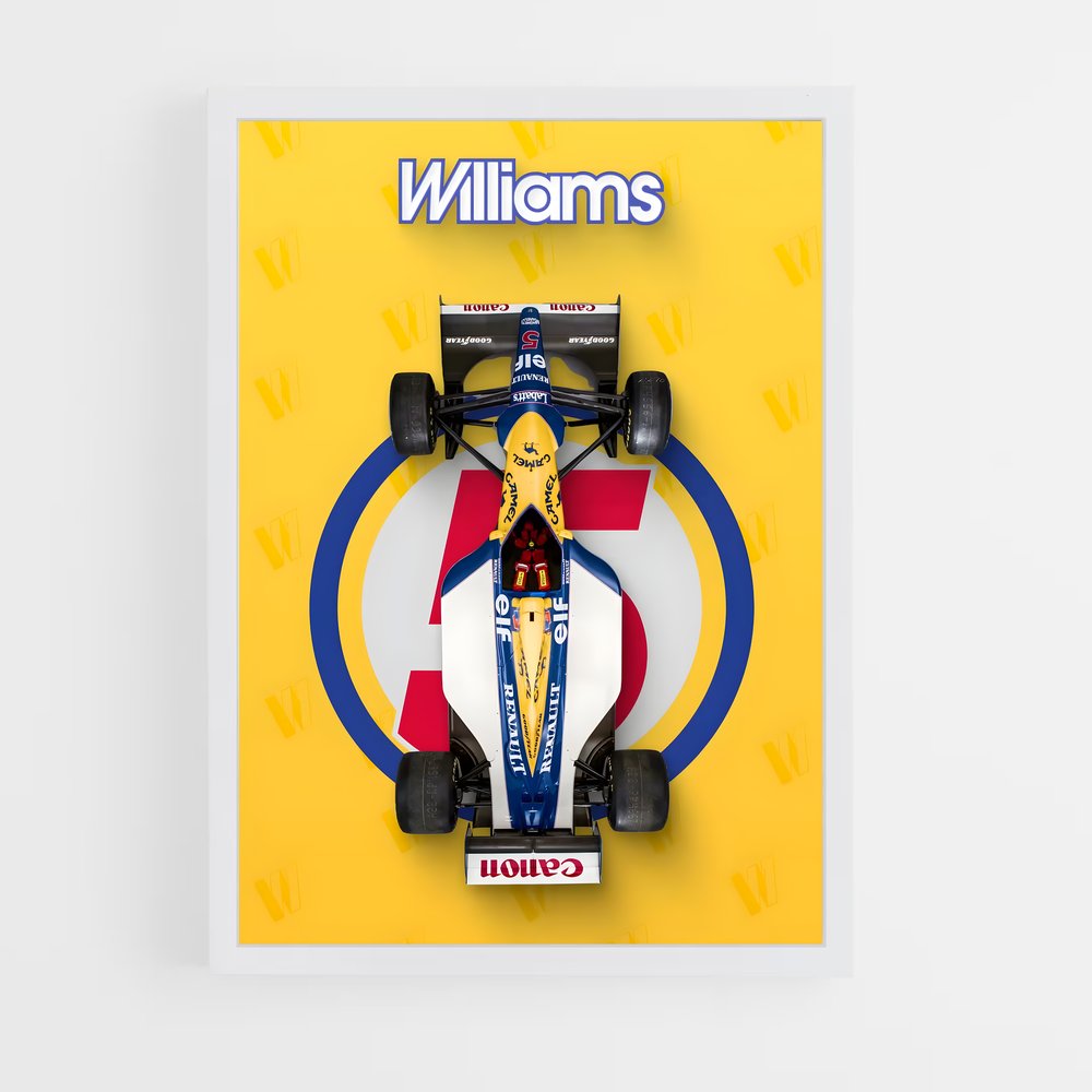 ap-williams fw14b-5 cadre Blanc