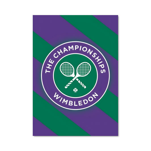 Poster Wimbledon flag 85863