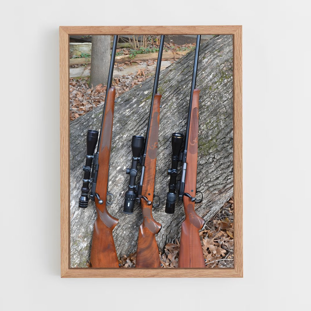 ap-winchester rifle-2 cadre Bois clair