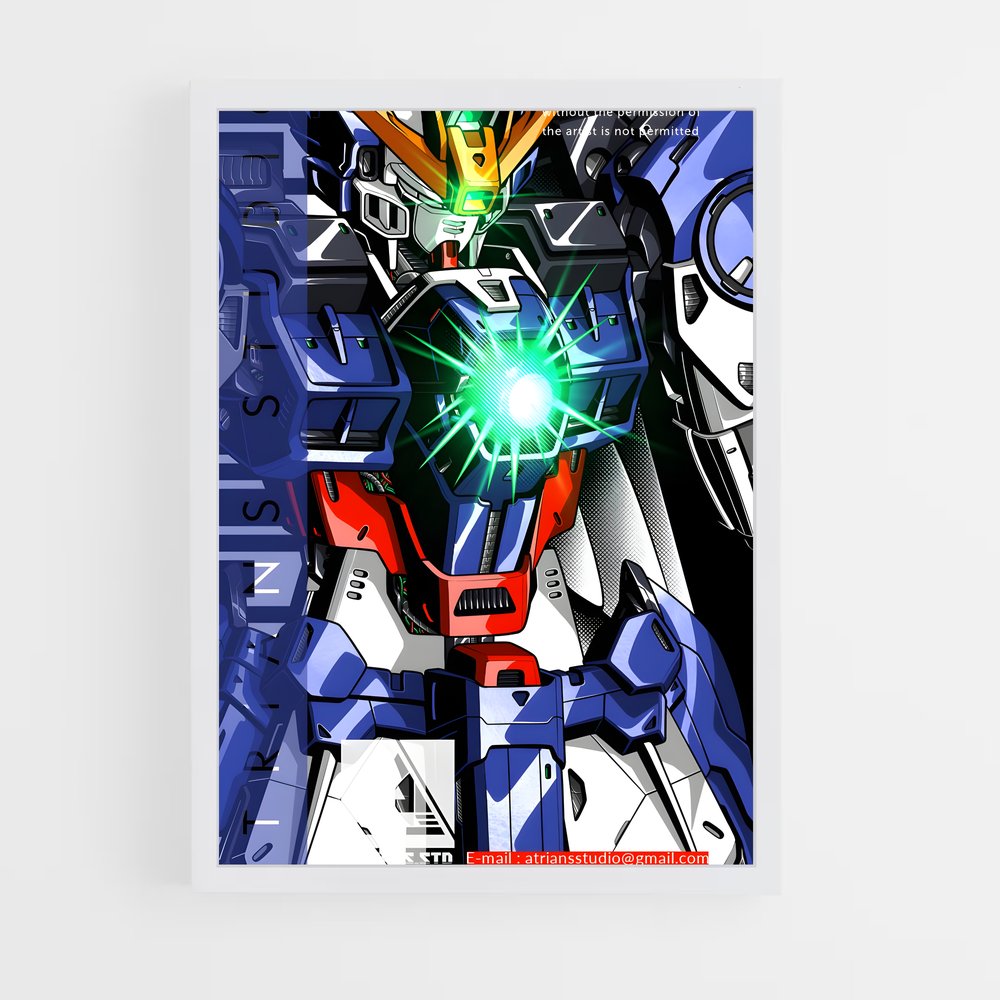 ap-wing gundam zero-4 cadre Blanc