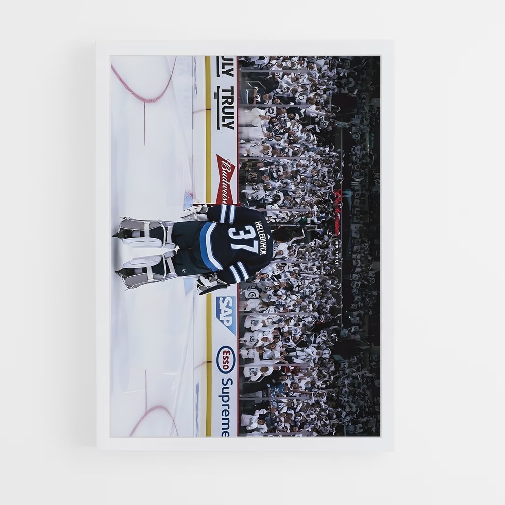 ap-winnipeg jets-11 cadre Blanc