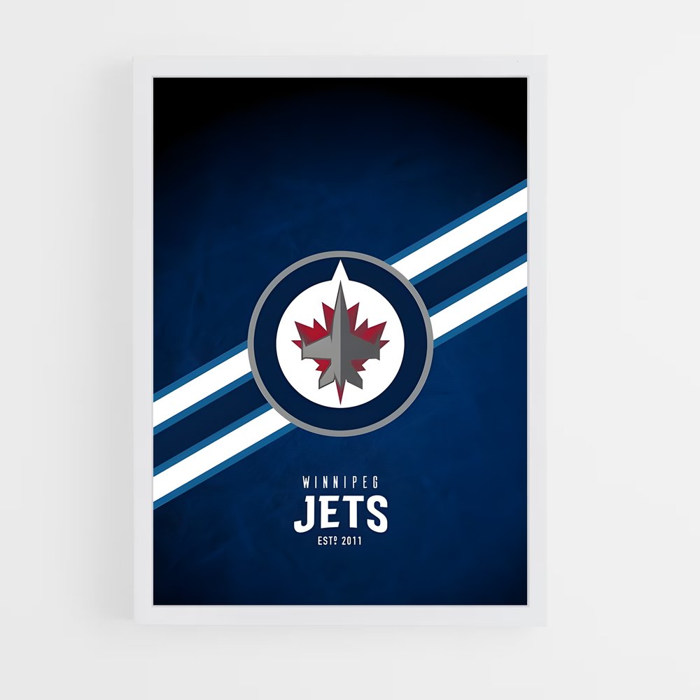 ap-winnipeg jets-2 cadre Blanc