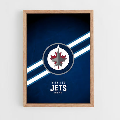 ap-winnipeg jets-2 cadre Bois clair