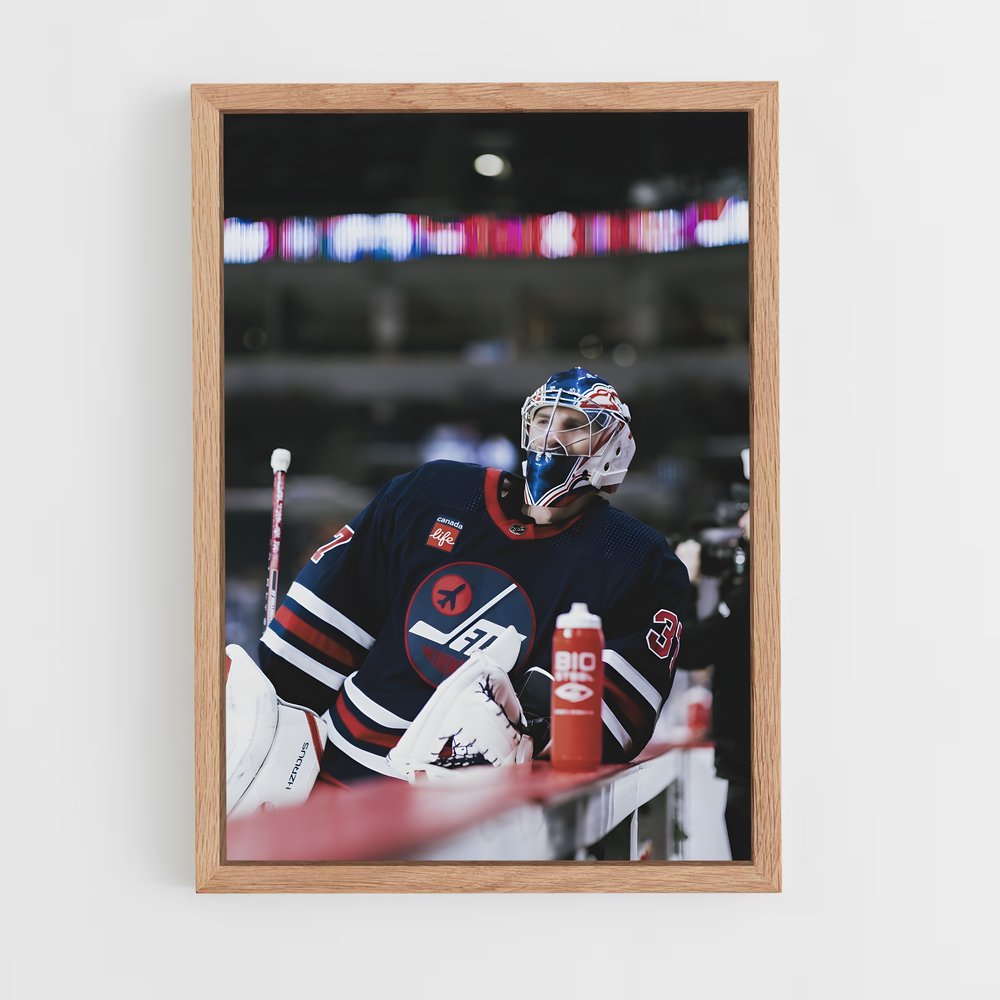 ap-winnipeg jets-8 cadre Bois clair