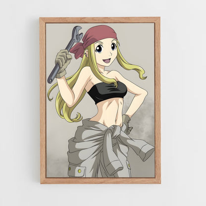 ap-winry rockbell-2 cadre Bois clair