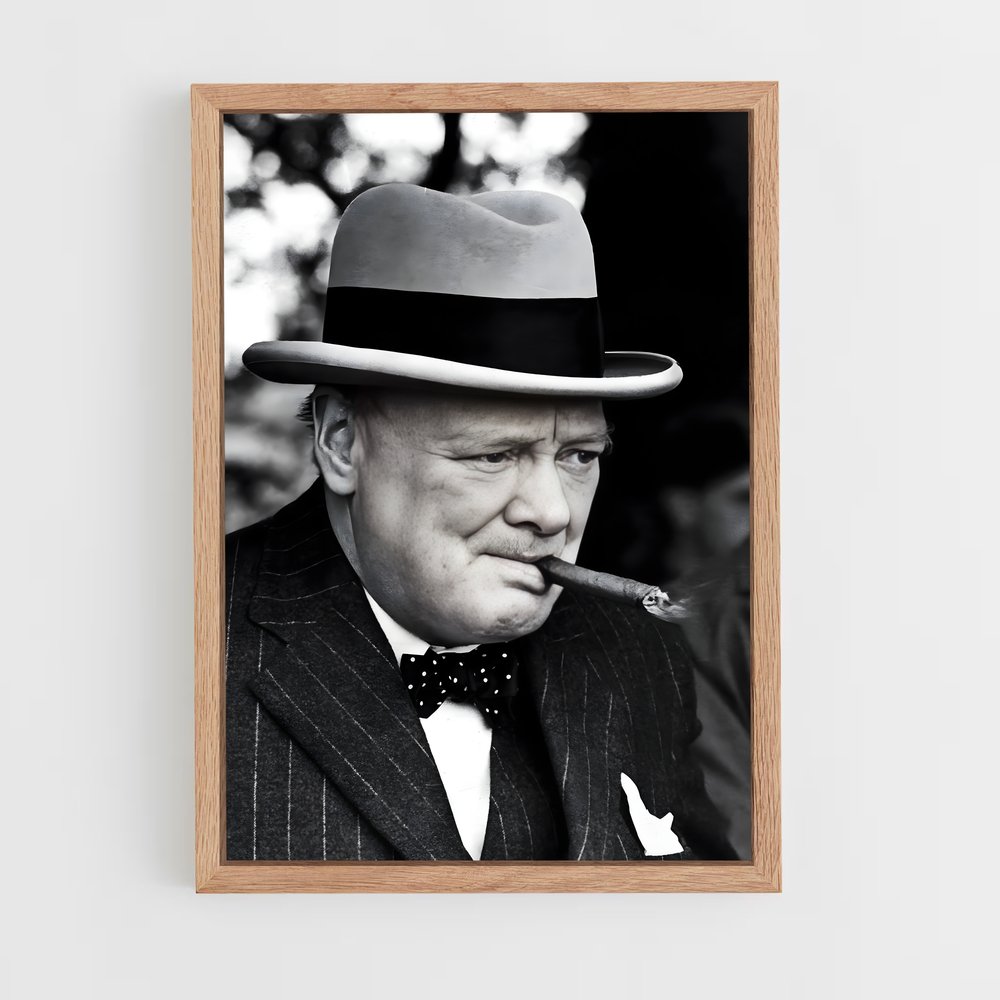 ap-winston churchill-3 cadre Bois clair