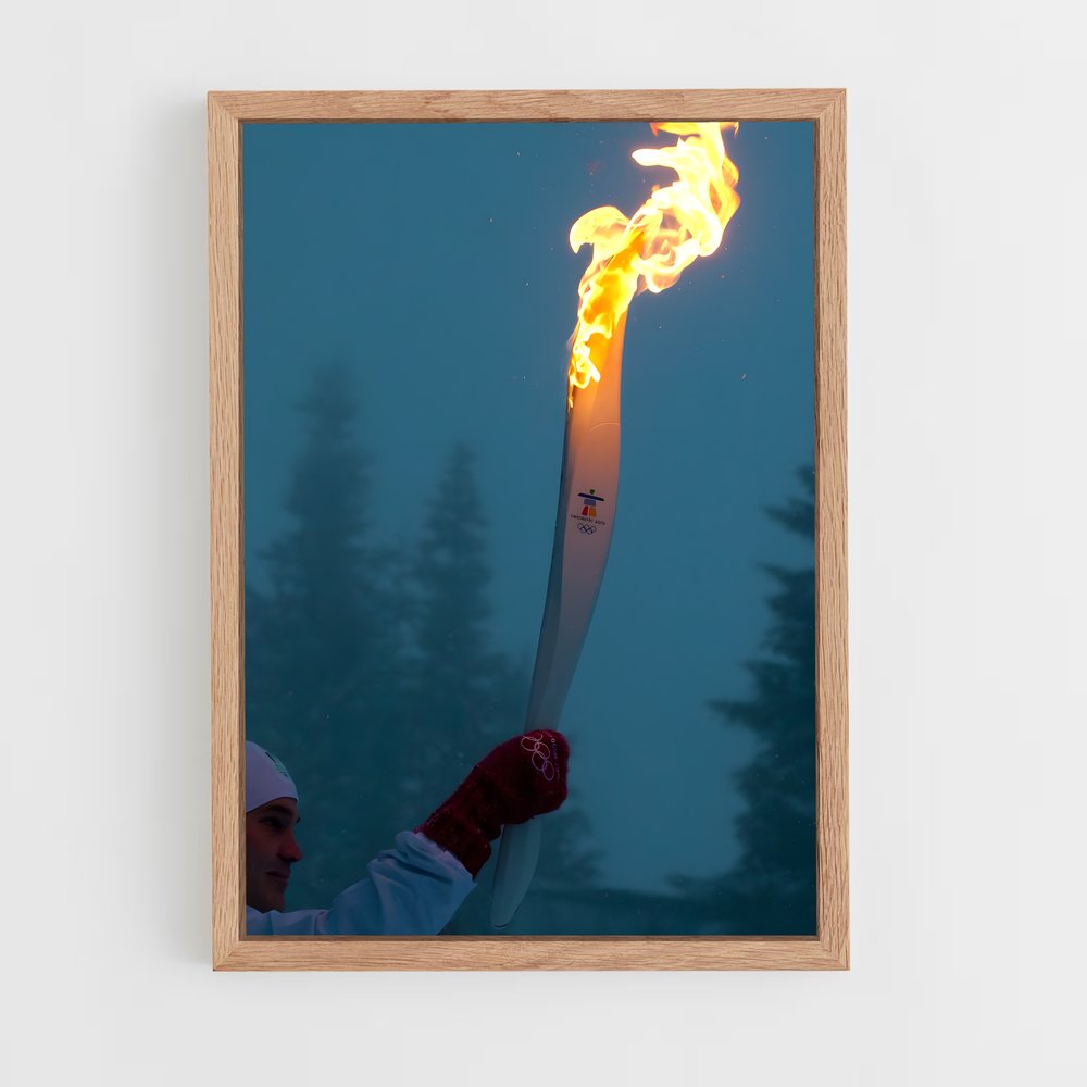 ap-winter olympics-2 cadre Bois clair